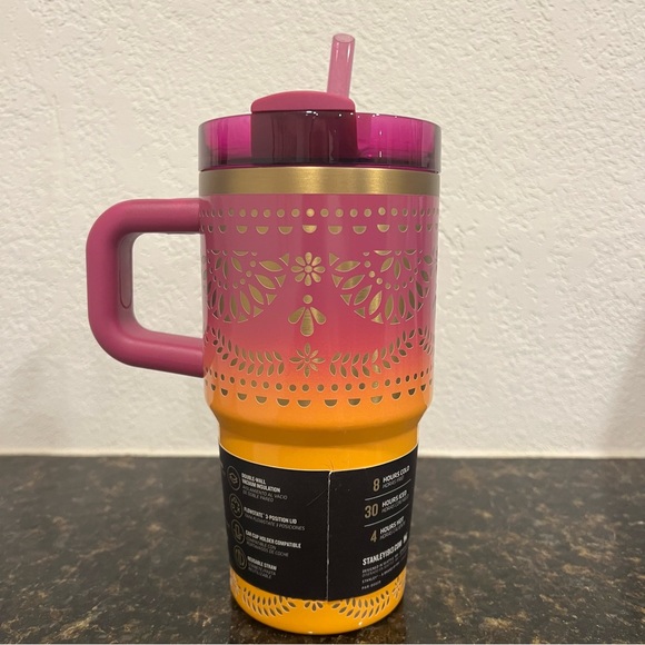 Stanley Día de los Muertos Sunrise Catrina 20 oz Tumbler - Picture 2 of 5
